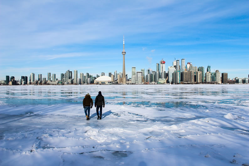 Lugares frios para viajar toronto