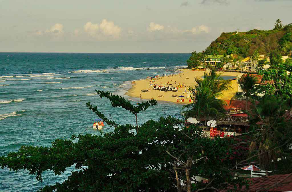 Lugares paradisíacos na Praia da Pipa