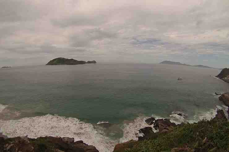 Kitesurf and Windsurf Section at Praia do Forte in Cabo Frio 