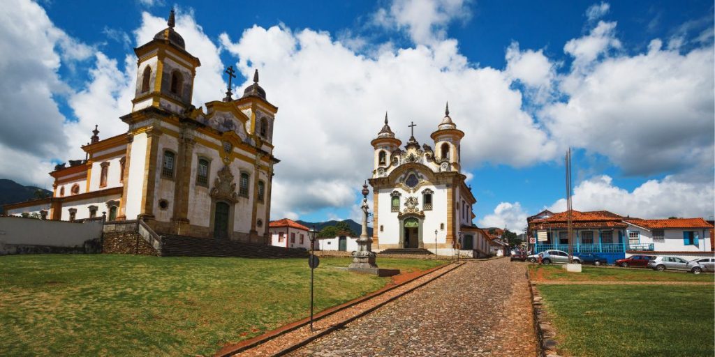 Cidades históricas em Minas Gerais